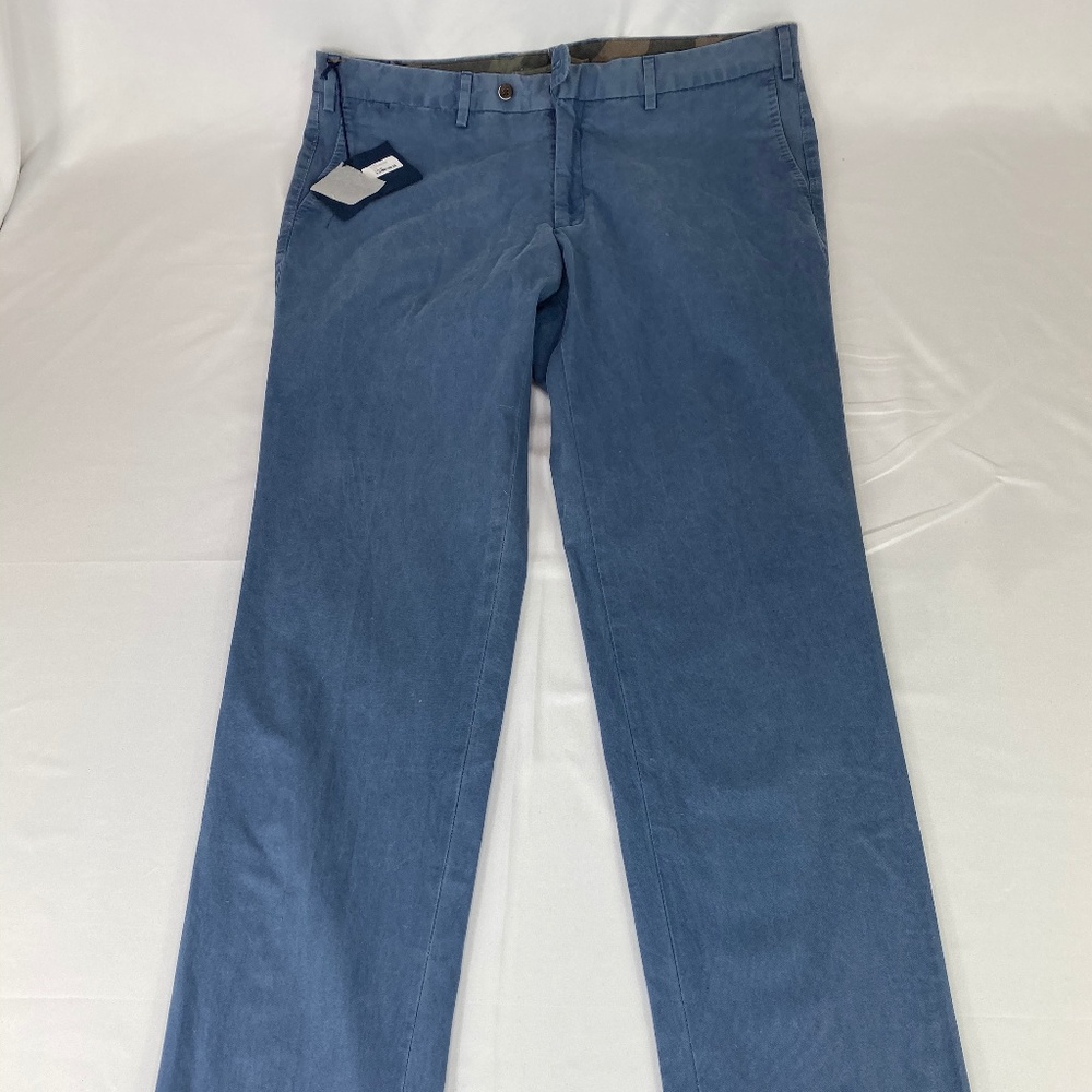 SuitSupply Blue Porto Trousers B278I